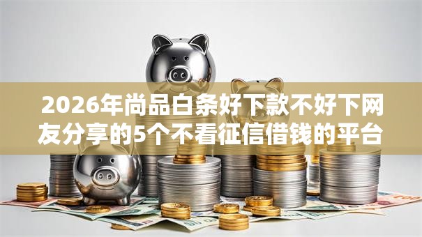 2026年尚品白条好下款不好下网友分享的5个不看征信借钱的平台100%能借到我觉得不错！