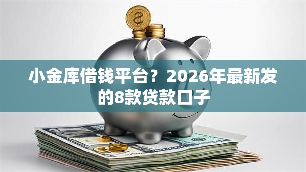 小金库借钱平台？2026年最新发的8款贷款口子