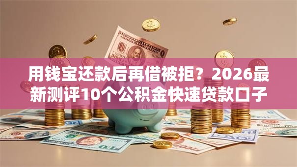 用钱宝还款后再借被拒？2026最新测评10个公积金快速贷款口子