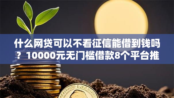 什么网贷可以不看征信能借到钱吗？10000元无门槛借款8个平台推荐