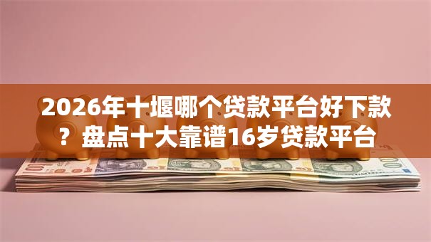 2026年十堰哪个贷款平台好下款？盘点十大靠谱16岁贷款平台