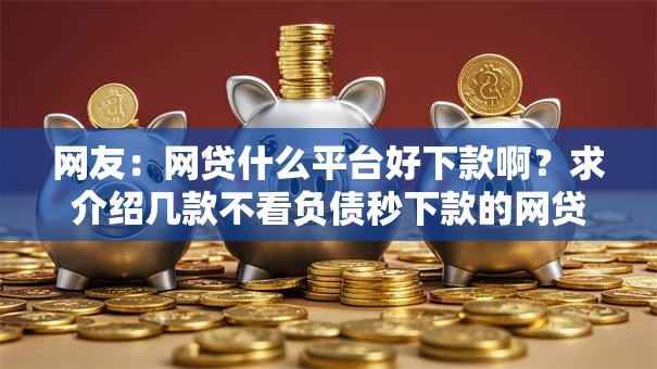 网友：网贷什么平台好下款啊？求介绍几款不看负债秒下款的网贷口子