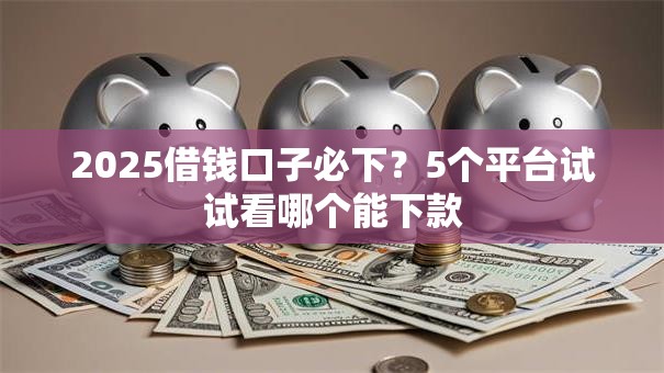 2025借钱口子必下？5个平台试试看哪个能下款