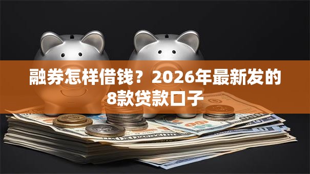 融券怎样借钱?2026年最新发的8款贷款口子 融券怎样借钱?2026年最新发的8款贷款口子