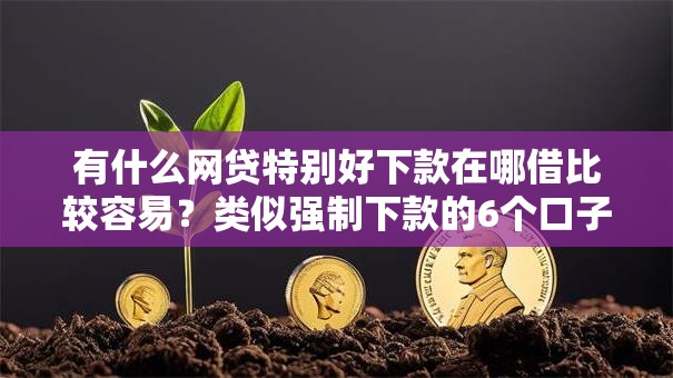 有什么网贷特别好下款在哪借比较容易？类似强制下款的6个口子参考