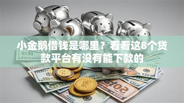 小金鹅借钱是哪里？看看这8个贷款平台有没有能下款的