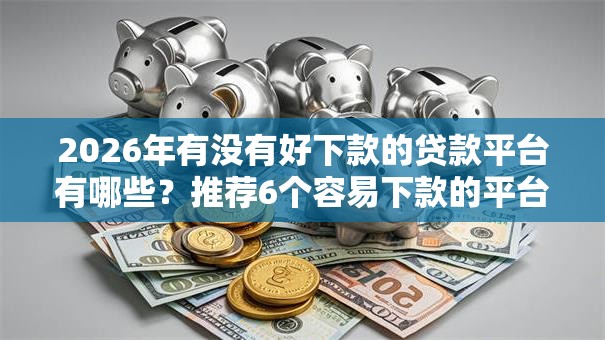 2026年有没有好下款的贷款平台有哪些？推荐6个容易下款的平台