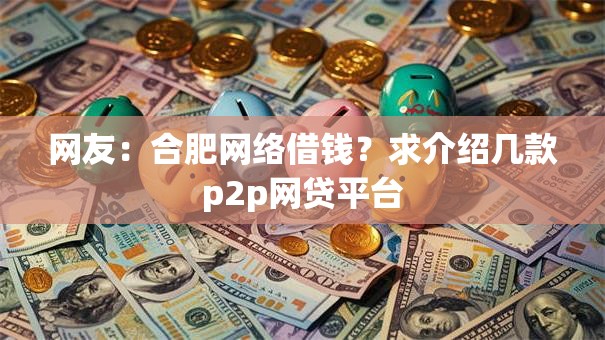 网友:合肥网络借钱?求介绍几款p2p网贷平台 网友:合肥网络借钱?求介绍几款p2p网贷平台
