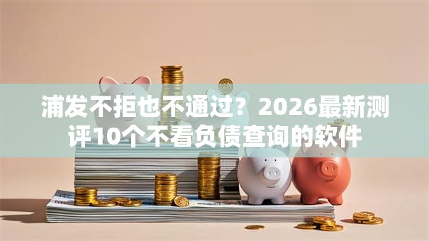 浦发不拒也不通过？2026最新测评10个不看负债查询的软件