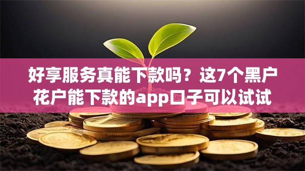 好享服务真能下款吗？这7个黑户花户能下款的app口子可以试试