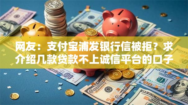 网友：支付宝浦发银行信被拒？求介绍几款贷款不上诚信平台的口子