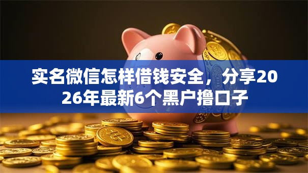 实名微信怎样借钱安全，分享2026年最新6个黑户撸口子