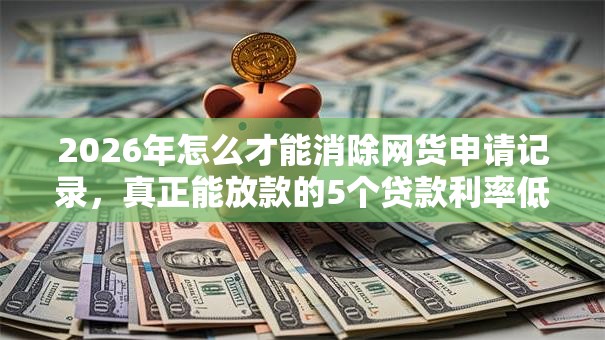 2026年怎么才能消除网货申请记录，真正能放款的5个贷款利率低的平台推荐
