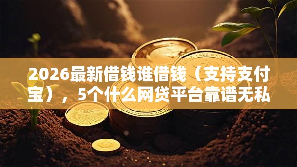 2026最新借钱谁借钱（支持支付宝），5个什么网贷平台靠谱无私分享