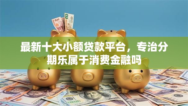 最新十大小额贷款平台，专治分期乐属于消费金融吗