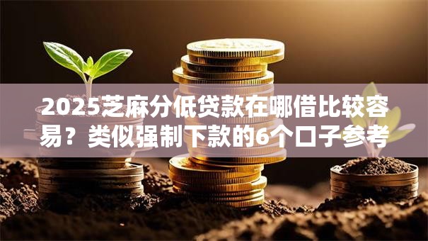 2025芝麻分低贷款在哪借比较容易？类似强制下款的6个口子参考