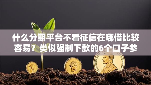什么分期平台不看征信在哪借比较容易？类似强制下款的6个口子参考