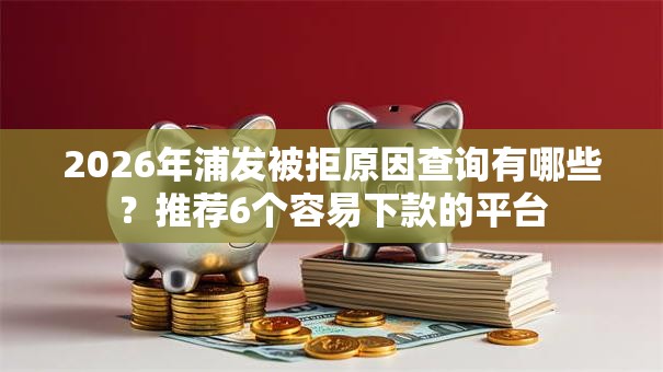 2026年浦发被拒原因查询有哪些？推荐6个容易下款的平台