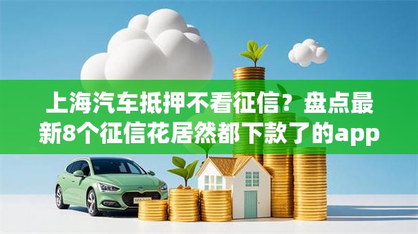 上海汽车抵押不看征信？盘点最新8个征信花居然都下款了的app