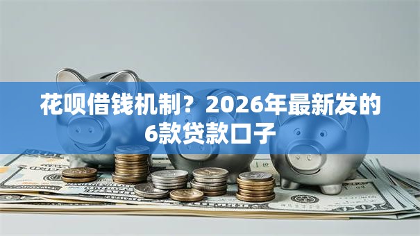 花呗借钱机制？2026年最新发的6款贷款口子