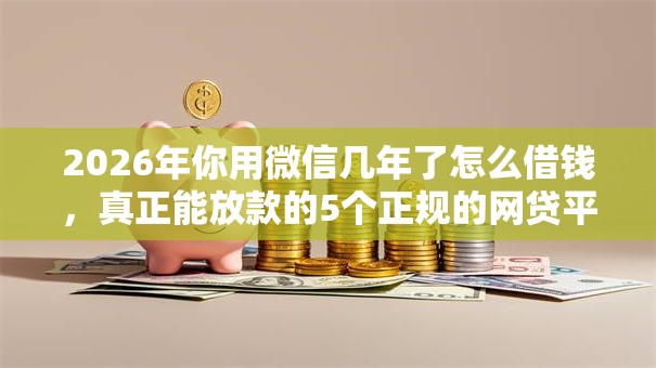 2026年你用微信几年了怎么借钱，真正能放款的5个正规的网贷平台推荐