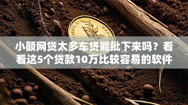 小额网贷太多车贷能批下来吗？看看这5个贷款10万比较容易的软件怎么样