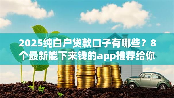 2025纯白户贷款口子有哪些？8个最新能下来钱的app推荐给你