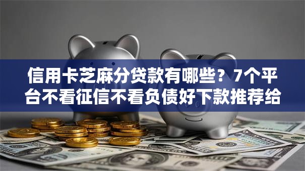 信用卡芝麻分贷款有哪些？7个平台不看征信不看负债好下款推荐给你