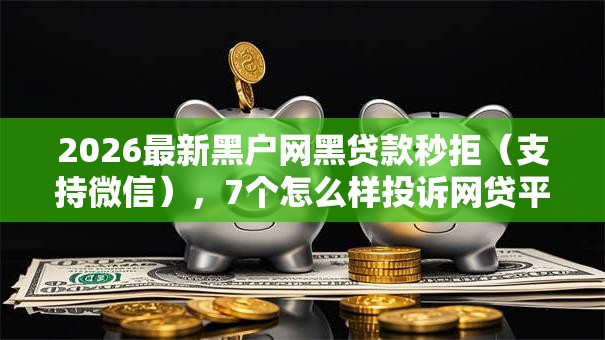 2026最新黑户网黑贷款秒拒（支持微信），7个怎么样投诉网贷平台无私分享