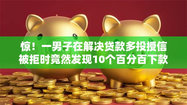 惊！一男子在解决贷款多投授信被拒时竟然发现10个百分百下款无视黑白户网贷口子，事后分享了出来