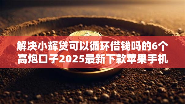 解决小辉贷可以循环借钱吗的6个高炮口子2025最新下款苹果手机能下载的分享
