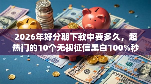 2026年好分期下款中要多久，超热门的10个无视征信黑白100%秒下app推荐