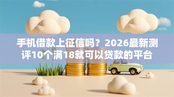 手机借款上征信吗？2026最新测评10个满18就可以贷款的平台