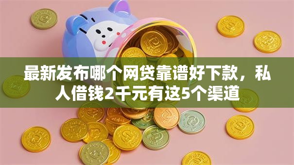 最新发布哪个网贷靠谱好下款，私人借钱2千元有这5个渠道