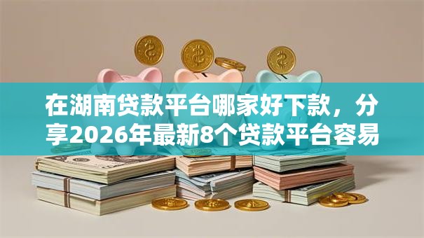 在湖南贷款平台哪家好下款，分享2026年最新8个贷款平台容易通过