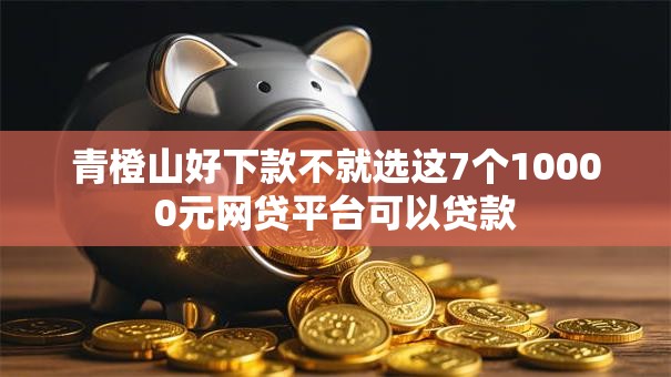 青橙山好下款不就选这7个10000元网贷平台可以贷款