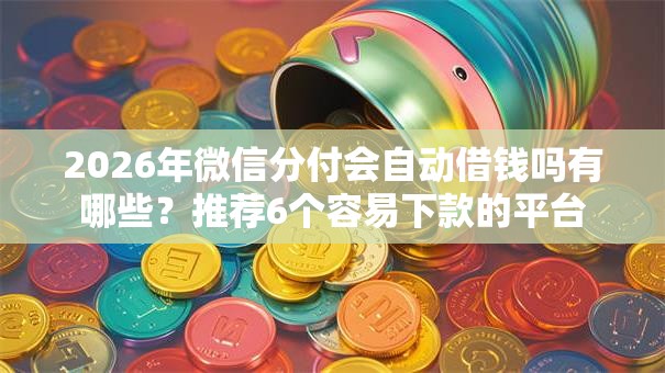 2026年微信分付会自动借钱吗有哪些？推荐6个容易下款的平台