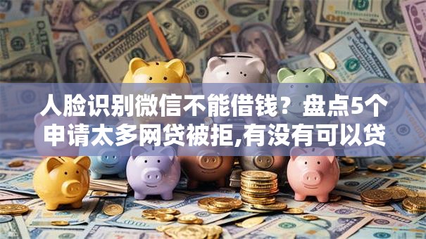 人脸识别微信不能借钱？盘点5个申请太多网贷被拒,有没有可以贷款的平台给你参考