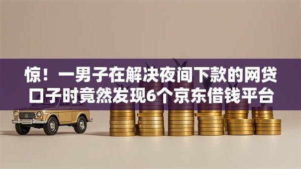 惊！一男子在解决夜间下款的网贷口子时竟然发现6个京东借钱平台，事后分享了出来