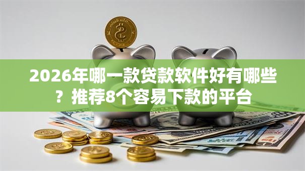 2026年哪一款贷款软件好有哪些？推荐8个容易下款的平台