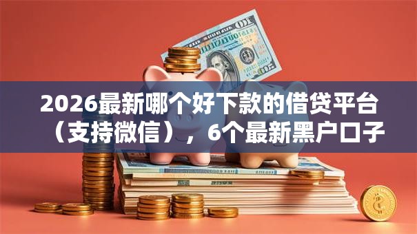 2026最新哪个好下款的借贷平台（支持微信），6个最新黑户口子无私分享