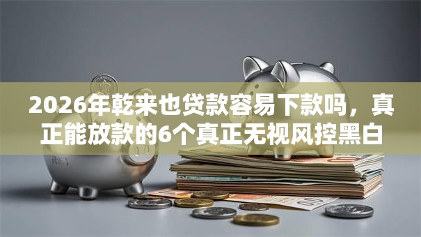 2026年乾来也贷款容易下款吗，真正能放款的6个真正无视风控黑白的网贷平台推荐