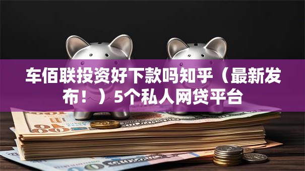 车佰联投资好下款吗知乎（最新发布！）5个私人网贷平台