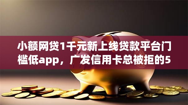 小额网贷1千元新上线贷款平台门槛低app，广发信用卡总被拒的5个平台介绍
