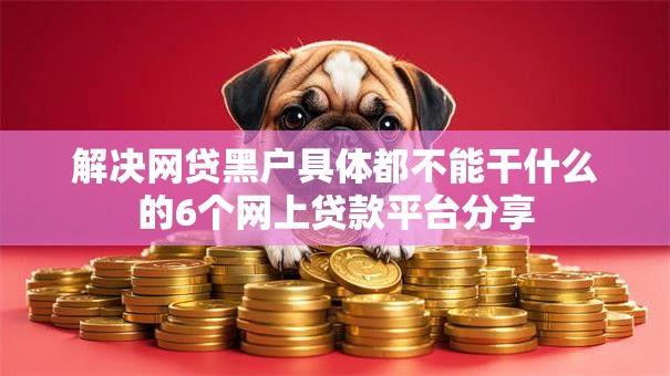 解决网贷黑户具体都不能干什么的6个网上贷款平台分享