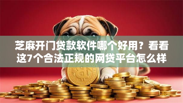 芝麻开门贷款软件哪个好用？看看这7个合法正规的网贷平台怎么样