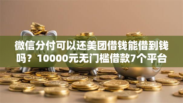 微信分付可以还美团借钱能借到钱吗？10000元无门槛借款7个平台推荐