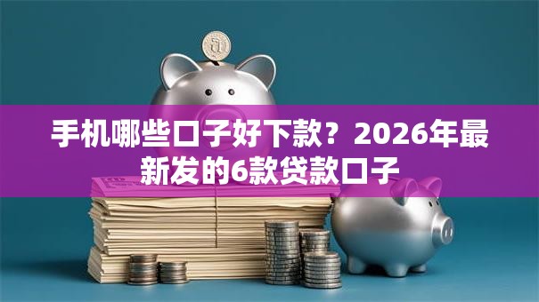 手机哪些口子好下款？2026年最新发的6款贷款口子
