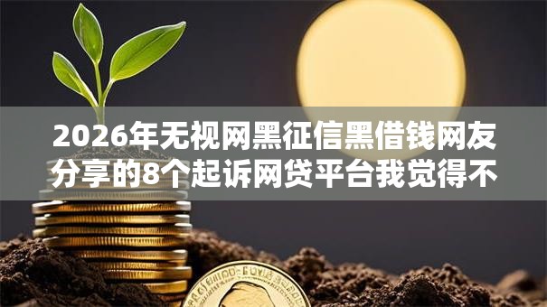 2026年无视网黑征信黑借钱网友分享的8个起诉网贷平台我觉得不错！