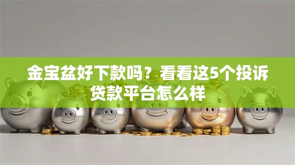 金宝盆好下款吗？看看这5个投诉贷款平台怎么样